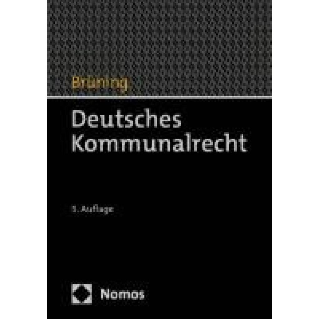 9783756013982 - Brüning Christoph Deutsches Kommunalrecht