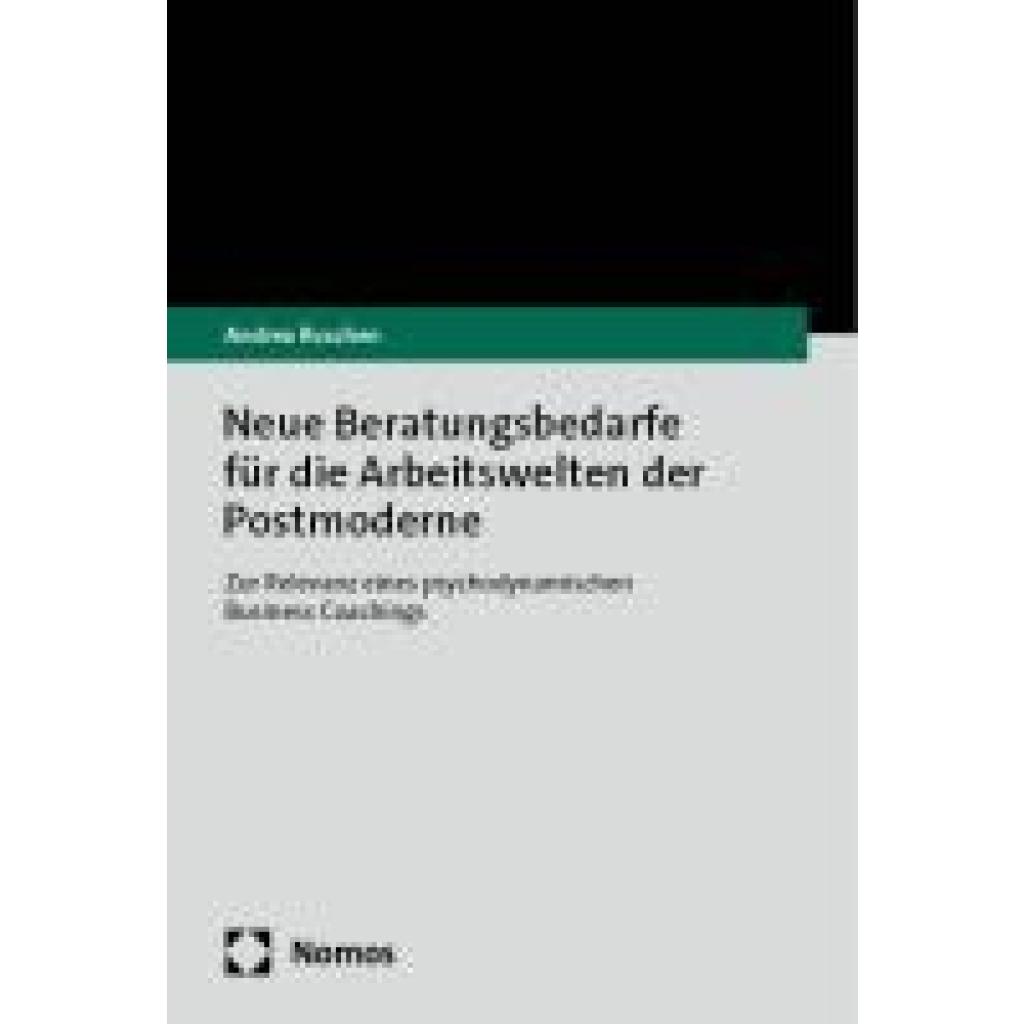 9783756014224 - Ruschen Andrea Neue Beratungsbedarfe für die Arbeitswelten der Postmoderne