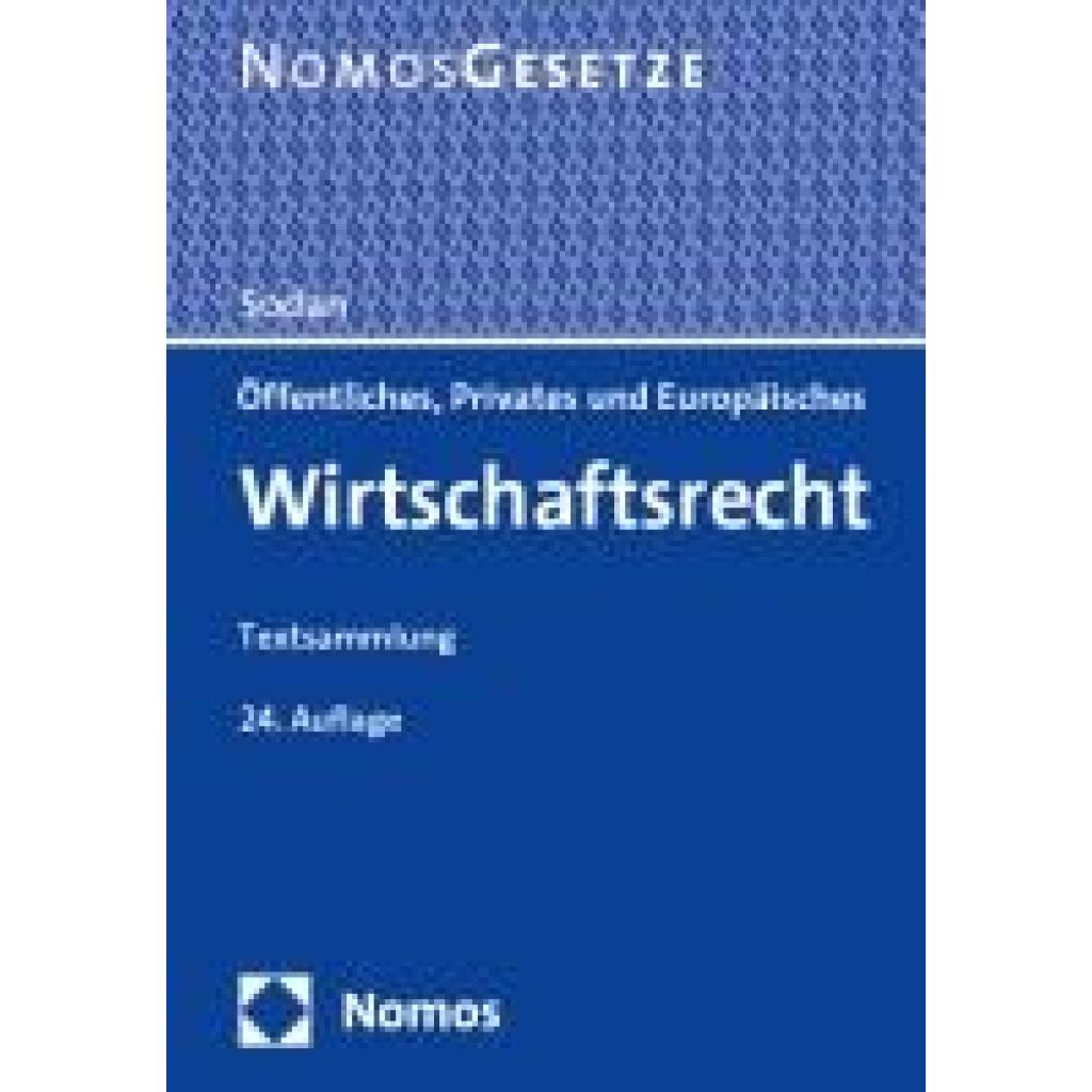 9783756017614 - Öffentliches Privates und Europäisches Wirtschaftsrecht