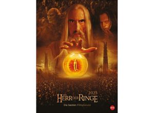 9783756404711 - Der Herr der Ringe Filmplakate Edition Kalender 2025