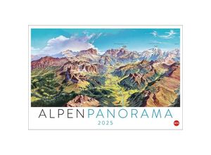 9783756404780 - Alpenpanorama Edition 2025 - Die Kunst der Panoramakarten