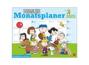 9783756405244 - Peanuts Monatsplaner 2025