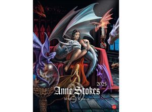 9783756405343 - Anne Stokes Mystic World Posterkalender 2025