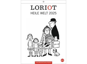 9783756405619 - Loriot Heile Welt Halbmonatskalender 2025