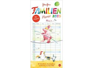 9783756405732 - Familienkalender 1586 Helme Heine 1 Monat   1 Seite 5 Spalten 21x45cm 2025 9783756405732 Heye