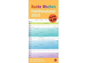 9783756406005 - Bunte Wochen Familienplaner 2025