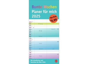 9783756406012 - Bunte Wochen Planer für mich 2025