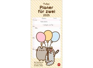 9783756406180 - Pusheen Planer für zwei 2025