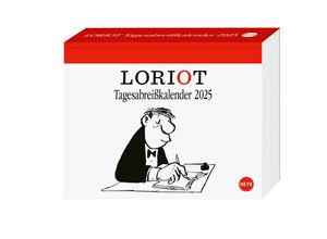 9783756406265 - Abreißkalender 22221 LORIOT 14x11cm Tagesabreißkalender 2025 9783756406265 Heye