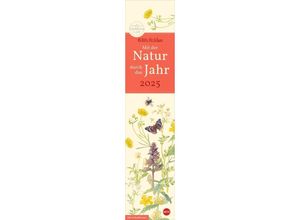 9783756406371 - Streifenkalender 1405 Edith Holden - Mit der Natur durch das Jahr 1 Monat   1 Seite 11x49cm 2025 9783756406371 Heye