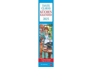 9783756406395 - Streifenkalender 1401 Tante Claras Küchenkalender 2 Wochen   1 Seite 11x49cm 2025 9783756406395 Heye