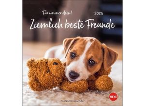 9783756407064 - Ziemlich beste Freunde Postkartenkalender 2025 - Für immer dein