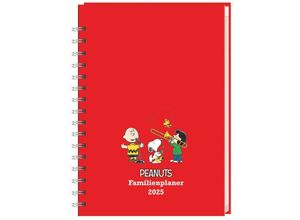 9783756407699 - Peanuts Familienplaner-Buch A5 2025