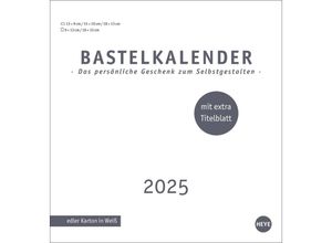 9783756407842 - Premium-Bastelkalender weiß mittel 2025