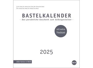 9783756407859 - Premium-Bastelkalender weiß groß 2025