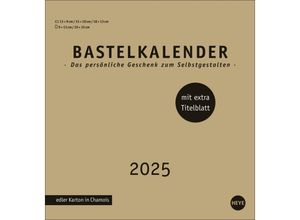 9783756407927 - Premium-Bastelkalender gold mittel 2025