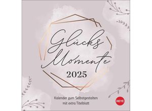 9783756408528 - Kreativkalender zum Aufstellen Glücksmomente 2025