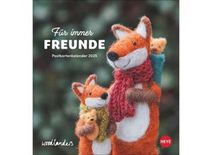 9783756408559 - Woodlanders Für immer Freunde Postkartenkalender 2025