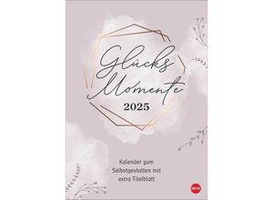 9783756408672 - Kreativkalender Glücksmomente A4 2025