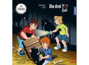 9783756409037 - Die drei ??? Kids Broschurkalender 2025