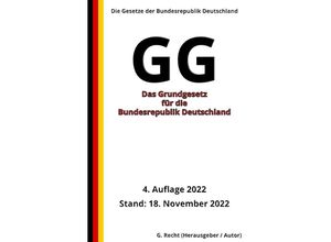 9783756550289 - Das Grundgesetz für die Bundesrepublik Deutschland - GG 4 Auflage - G Recht Kartoniert (TB)