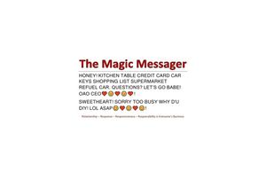 9783756550937 - The Magic Messager (Relationship - Response - Responsiveness - Responsibility is Everyones Business) - Nay Tiffany Seeker Kartoniert (TB)