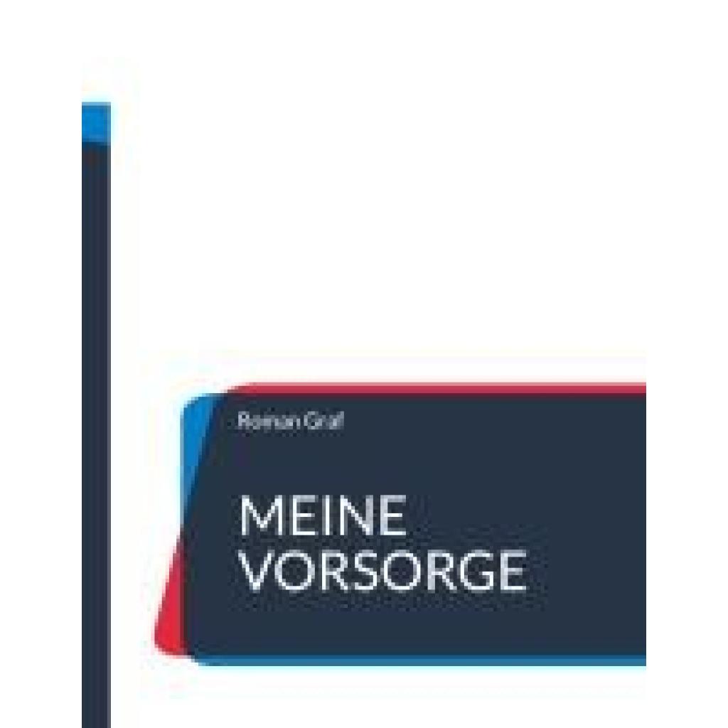 9783756836529 - Graf Roman Meine Vorsorge