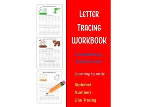 9783757507374 - Letter Tracing Workbook A handwriting book for kids - B Foreman Kartoniert (TB)