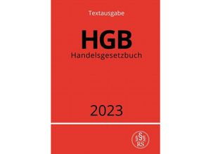 9783757530013 - Handelsgesetzbuch - HGB 2023 - Ronny Studier Kartoniert (TB)