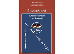 9783757537913 - Deutschland auf der Rutschbahn ins Desaster! - Heiner Hannappel Kartoniert (TB)