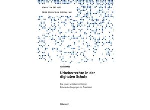 9783757550967 - Urheberrechte in der digitalen Schule - Carina Mäs Kartoniert (TB) 9783757550967 - Urheberrechte in der digitalen Schule - Carina Mäs Kartoniert (TB)