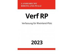 9783757560386 - Verfassung für Rheinland-Pfalz - Verf RP 2023 - Ronny Studier Kartoniert (TB)