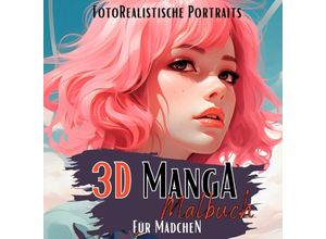 9783757565336 - Manga Malbuch für Mädchen - Lucys Manga Malbücher Kartoniert (TB)