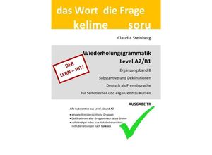 9783757569068 - DaF - Wiederholungsgrammatik A2 B1 - Ergänzungsband B - Substantive und Deklinationen - Ausgabe TR - Claudia Steinberg Kartoniert (TB)