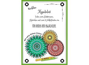 9783757572730 - Mandalas laden zum Entspannen Ausruhen und zum Wohlbefinden ein - Rufebo * Kartoniert (TB)