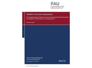 9783757573058 - Vertieft curricular analysieren - Stephan Leppert Kartoniert (TB)