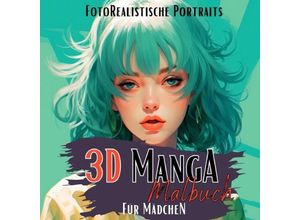 9783757578091 - Mangamalbuch für Mädchen - Lucys Manga Malbücher Kartoniert (TB)