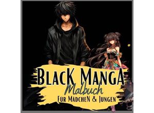 9783757580834 - Black Manga Malbuch - Lucys Manga Malbücher Kartoniert (TB)