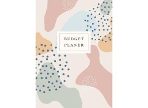 9783758404252 - Budgetplaner Deutsch Buch für Anfänger Geld sparen Haushaltsbuch Punkte Budget Planner deutsch A5 - Carmen Meck Kartoniert (TB)