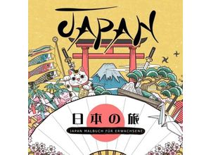 9783758416606 - Japan Malbuch für Erwachsene - Monsoon Publishing Musterstück Grafik Kartoniert (TB)