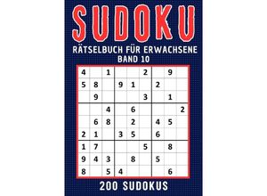 9783758455704 - Sudoku Rätselbuch für erwachsene - Band 10 - Rätselly Verlag Kartoniert (TB)