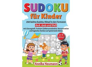 9783758460296 - Sudoku für Kinder ab 6 Jahren - Annika Neumann Kartoniert (TB)