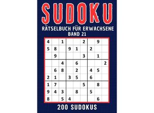 9783758461521 - Sudoku Rätselbuch für erwachsene - Band 21 - Rätselly Verlag Kartoniert (TB)