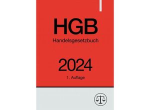 9783758486968 - Handelsgesetzbuch - HGB 2024 - Ronny Studier Kartoniert (TB)