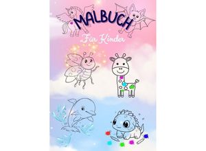 9783758493355 - Malbuch für Kinder - Tiere - Julia Limburg Kartoniert (TB)