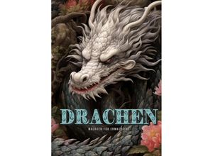 9783758496653 - Drachen Malbuch für Erwachsene - Monsoon Publishing Musterstück Grafik Kartoniert (TB)