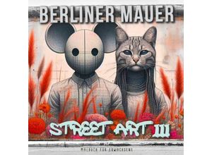 9783758499364 - Berliner Mauer Street Art Malbuch für Erwachsene 3 - Monsoon Publishing Musterstück Grafik Kartoniert (TB)