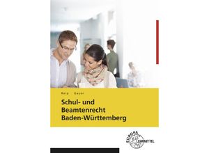 9783758525230 - Schul- und Beamtenrecht Baden-Württemberg - Bernhard Gayer Stefan Reip Kartoniert (TB)