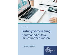 9783758567780 - Prüfungsvorbereitung Kaufmann Kauffrau im Gesundheitswesen - Regina Nöthling Matthias Lauke Gebunden