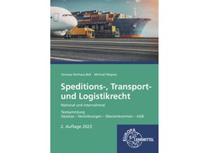 9783758574993 - Speditions- Transport- und Logistikrecht - National und international - Vanessa Illerhaus-Bell Michael Wagner Kartoniert (TB)